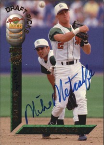 1994 Signature Rookies Draft Picks Signatures #63 Mike Metcalfe