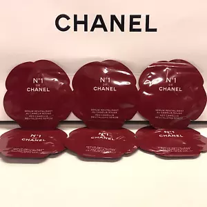 6X N°1 De Chanel Red Camellia Revitalizing Serum 6×1ml =6ML - Picture 1 of 4
