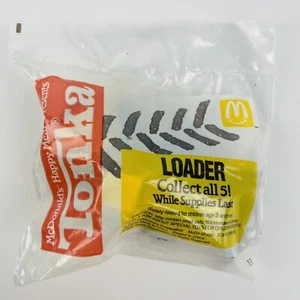 Vintage 1992 McDonald’s Happy Meal Spielzeug gelb Tonka Lader versiegelt in Verpackung - Bild 1 von 4