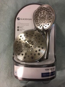 Glacier Bay Handheld Shower & Shower Head Combo - Brushed Nickel 1004 509 358 - Picture 1 of 3