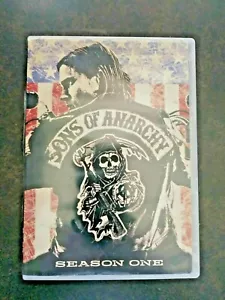 SONS OF ANARCHY SEASON ONE DVD SET (4) BARELY USED C ACTUAL PICS - Picture 1 of 2