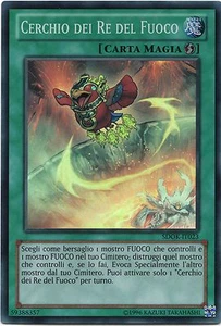 YU GI OH CERCHIO DEI RE DEL FUOCO • SDOK • SUPER RARA - Picture 1 of 1