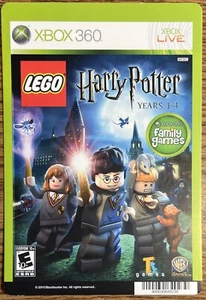 Lego Harry Potter Years 1-4 XBOX 360 Blockbuster Display Backer Card 2010 - Picture 1 of 7