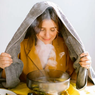 Herbal Nasal Steam Blend-Sinus Congestion-Inflammation-Colds  Foto 1 de 4