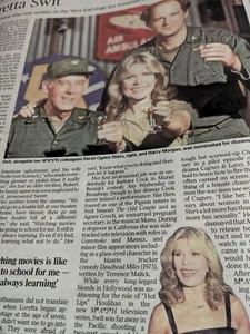 UK Times Obituary. LORETTA SWIT. Actress. M*A*S*H. 2.6.25 - Picture 1 of 1