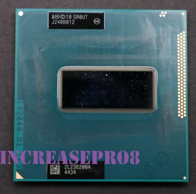 Intel Core i7 Mobile i7-3840QM Processor 2.8 GHz Socket G2 CPU 45W - Image 1 of 4