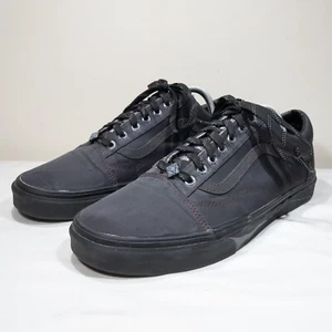 Vans Erwachsene schwarz Old Skool Harry Potter Deathly Hallows niedrige Turnschuhe UK11 EU46 - Bild 1 von 20