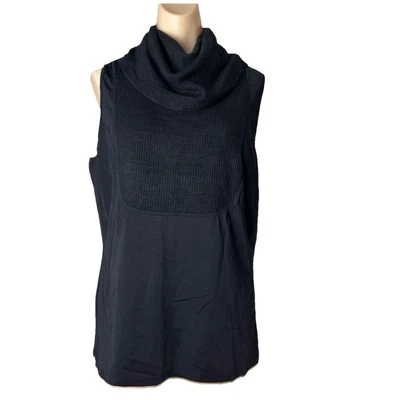 Under Cover Agent por Kathleen Kirkwood Feminino XL gola capuz sem mangas preto - Imagem 1 de 4