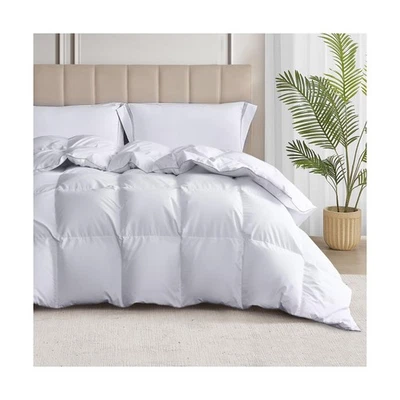 Edredón de fibra de plumón de plumas de ganso de lujo Martha Stewart Twin S... Envío rápido Foto 1 de 4