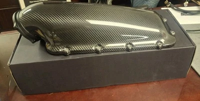 Tapa colector de admisión de fibra de carbono GM LS Holley Hi-Ram Mid-Ram Lo-Ram Foto 1 de 4