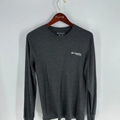 Columbia PFG Performance Fishing Gear Graphic Spell Out T-Shirt Gray Size S - Image 1 of 4
