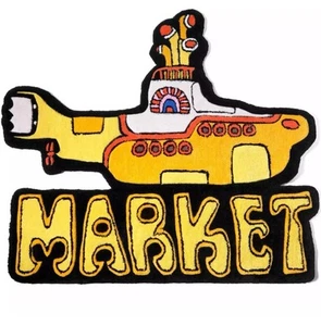 MARKET x BEATTLES YELLOW SUBMARINE CARPET RUG. BRAND NEW IN PACKAGING!! - Picture 1 of 3