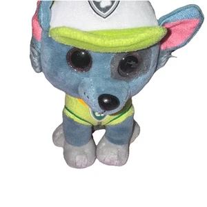 Ty Beanie Boos Paw Patrol Rocky plush puppy dog Nick Jr stuffed animal toy - Picture 1 of 6
