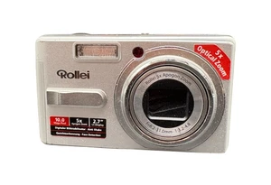 Rollei Digitalkamera Compactline 150 Silber 10MP 5xZoom Geprüft Händler Vintage - Bild 1 von 6