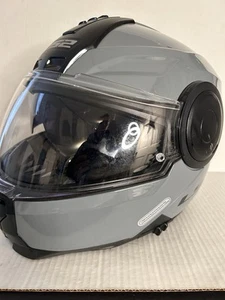 LS2 Motorcycle Helmet  Horizon FF-MHR-93 Mall Glossy Flip Helmet With Sun Visor - Picture 1 of 7
