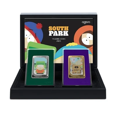 Conjunto misterioso de monedas comerciales Niue South Park Mint 2025 sellado Agoro Foto 1 de 4
