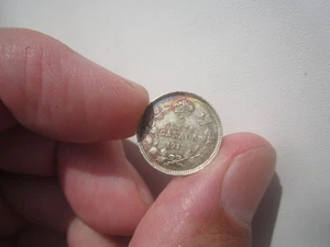 1913 CANADA 5 CENTS - Picture 1 of 2