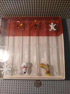 studio Nova MUNDGEBLASENES GLAS SET 6 WEIHNACHTEN Rentier RÜHRSTÄBCHEN RÜHRSTÄBCHEN - Bild 1 von 2