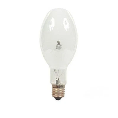 GE 23998 400w ED37 E39 Mogul Mercury Vapor HID 3900K HR400DX33 Bulb - Image 1 of 3
