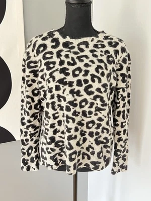 Suéter Chicos Cashmere Estampa Animal Tamanho 3 XL / Grande VEJA AS MEDIDAS - Imagem 1 de 4