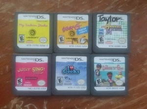 6 Nintendo Ds Games Lot Dsi Dsl Girls Fun - Picture 1 of 1