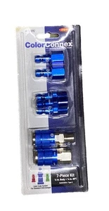 Kit de herramientas y enchufes de acoplador de cuerpo 1/4 Legacy Manufacturing A72457C Colorconnex tipo C - Imagen 1 de 3