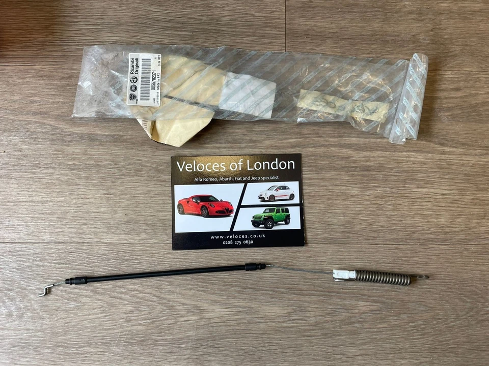 Varilla de ajuste asiento delantero izquierdo original Alfa Romeo / Fiat / Abarth 55702371 Foto 1 de 1