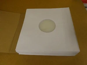 50 DELUXE ANTISTATIC PAPER LP INNER SLEEVES / 50 LUXE PAPIEREN LP BINNENHOEZEN - Afbeelding 1 van 2