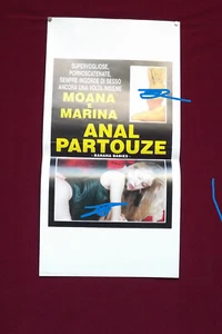 BANANA BABIES PARTOUZE Poster Poster MOANA POZZI EROTIK ADULT MARINA - Bild 1 von 1