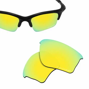 HPO Lente di Ricambio Acqua Salata per-OAKLEY Mezza Giacca XLJ-Oro Polarizzato - Foto 1 di 6