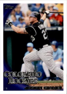 2010 Topps Update Jason Giambi #US-71 Colorado Rockies - Picture 1 of 2