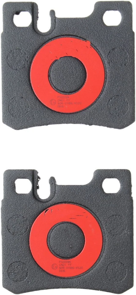 Rear Disc Brake Pad Set fits Mercedes-Benz 300CE, 300E, 300SL, 300TD, 300TE, - Image 1 of 1