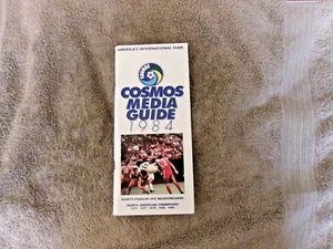 1984 NEW YORK COSMOS MEDIA GUIDE Yearbook EDDIE FIRMANI Program CABANAS NASL - Picture 1 of 20