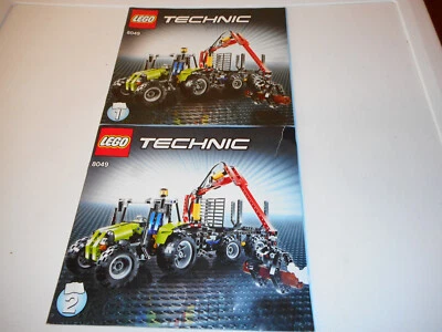 LEGO TECHNIC: Traktor mit Forstkran (8049) mit OBA. - Bild 1 von 4
