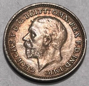 GREAT BRITAIN - George V - Silver Threepence - 1934 - Km-831 - FREE USA S&H! - Picture 1 of 2
