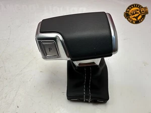 2019-2025 AUDI A6 A7 S6 S7 AUTOMATIC TRANSMISSION GEAR SHIFTER KNOB W/ BOOT OEM - Picture 1 of 10