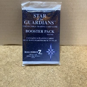 1995 Star of the Guardians CCG Booster Pack TCG Mag Force 7 Nuovo! - Foto 1 di 2