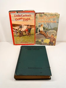 Linda Carlton Book Series Lot of 3 Books by Edith Lavell Hardcover Flying VTG - Picture 1 of 5