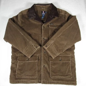 Ralph Lauren Chaps Jacke Herren XL braun Cord Flanell Western Chore - Bild 1 von 22