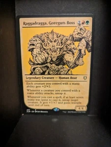 MTG Baldur's Gate SHOWCASE R Raggadragga Goreguts Boss #437 - Picture 1 of 2
