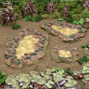 Bogs of Ever Stench - The Gloaming Swamp - Fantasy Tabletop Terrain - Picture 1 of 7