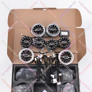 7 Farben Front Rear Air Vent Umgebungslicht für Mercedes Benz S Klasse W222 - Afbeelding 1 van 13