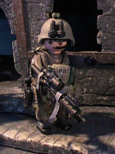 PLAYMOBIL CUSTOM US.FBI (HRT) HOSTAGE RASCUE TEAM (2015) REF-0171 BIS - Imagen 1 de 12