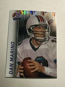 DAN MARINO 2024 LEAF PRO SET METAL FOOTBALL RETRO #1/1 DOLPHINS QB RB-27 SSP HOF - Picture 1 of 2