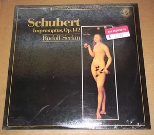 Rudolf Serkin SCHUBERT Impromptus Op.142 - CBS MP 38766 SEALED - Picture 1 of 2