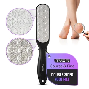 TYGA Foot File Rasp, Premium Double-Sided, Callus Skin, Course, Fine Smooth - Picture 1 of 8