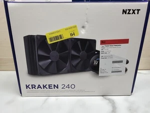 NZXT Kraken 240 2x120mm AiO Liquid CPU Cooler - Black (missing Hardware) - Zdjęcie 1 z 8