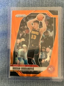2024-25 Panini Prizm Bogdan Bogdanovic Orange Seismic Prism /199 - Bild 1 von 6