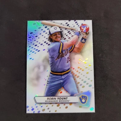 2023 Topps Pristine Robin Young Refractor #179 Milwaukee Brewers HOF - Image 1 of 3