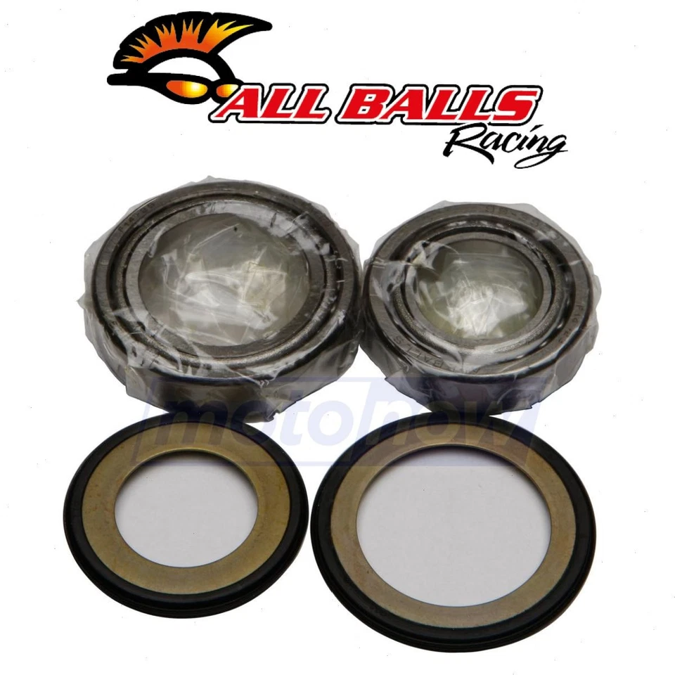 All Balls Steering Stem Bearing Kit for 2013-2016 Honda GL1800B Gold Wing un Foto 1 de 4